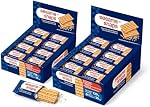 Sesame Snacks Classic Display Box, 2 x 24 Pack (48 Bars Total) - Nut-Free, High Protein Vegan Snack Bars, Individually Wrapped, Low Calorie, Healthy Snacks for School, Office & On-The-Go
