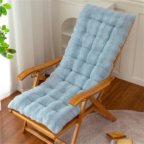 Almohadillas suaves para tumbona con felpa lavable y soporte ergonómico de asiento 2