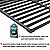 Enamel Cast Iron Cooking Grates for Weber Spirit 200 Series (Without Front-Mounted Control Panel), Spirit 500, Genesis Silver A Gas Grills (Dims:15 X 11 1/4" Each Unit, 15 X 22 1/2" for 2 Units)