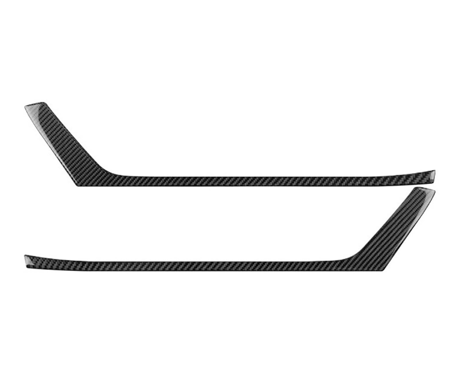 FHCBUTAE Interior Car Handle Soft Carbon Fiber Sticker Car Interior Door Handle Panel Trim for Kia for Stinger 2019 2020 2021 2022 2023 LHD RHD(Carbon Black)