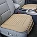 Produktbild Guizen Universal Auto Sitzauflagen Sitzkissen mit Bambuskohle PU Leder (Beige)
