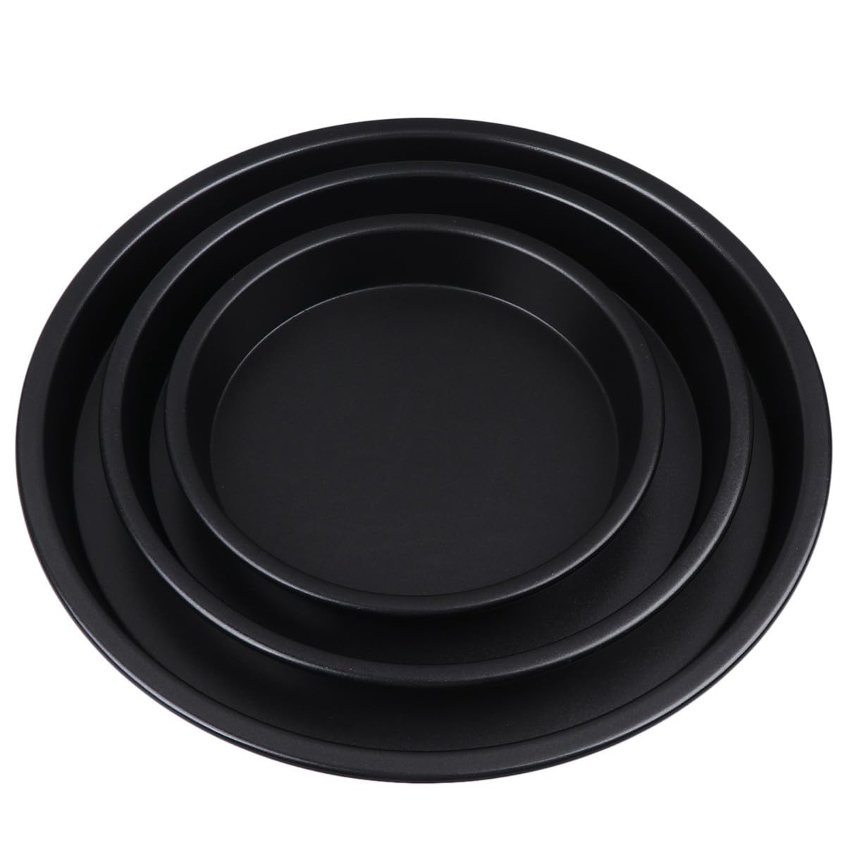 Bandeja para galletas y tartas de aluminio YARNOW, molde de horno antiadherente negro