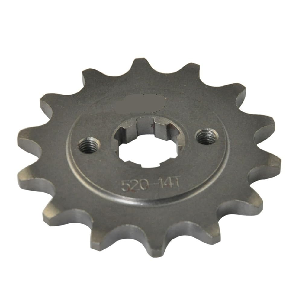520 13T 14T Pignone Moto Misura for Honda CRM125 90-99 CBX250 XL250 XL125R Baja XL125V Varadero 01-13 VT125C Shadow 99-07(14 Teeth)