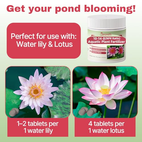 image for Qanoreth Aquatic Plant Fertilizer for Water Lily and Lotus, Lotus Fert