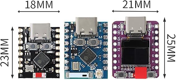 ESP32-C3 OLED Development Board with Wi Fi BT 0.42 Screen for IoT Learning
