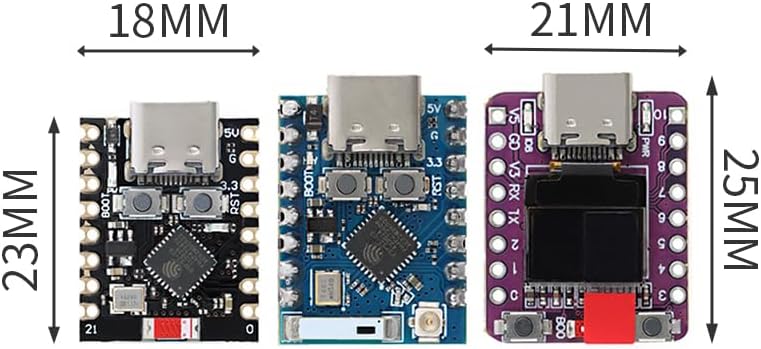 ESP32-C3 OLED Development Board with Wi Fi BT 0.42 Screen for IoT Learning