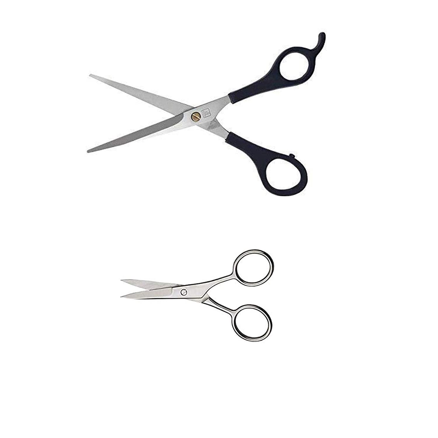 Mustache Beard Cutting and Trimming Scissors for Men and Boys-image-10