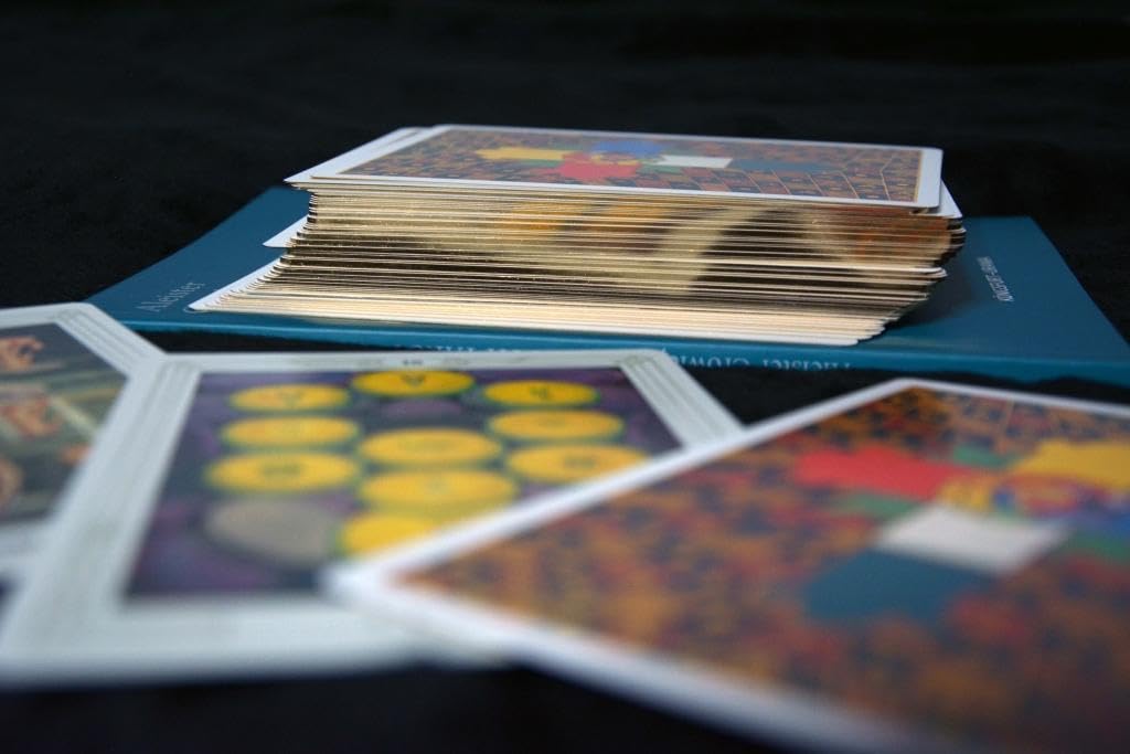 Aleister Crowley Thoth Tarot - Gold Edition (Deluxe Tarotkarten)