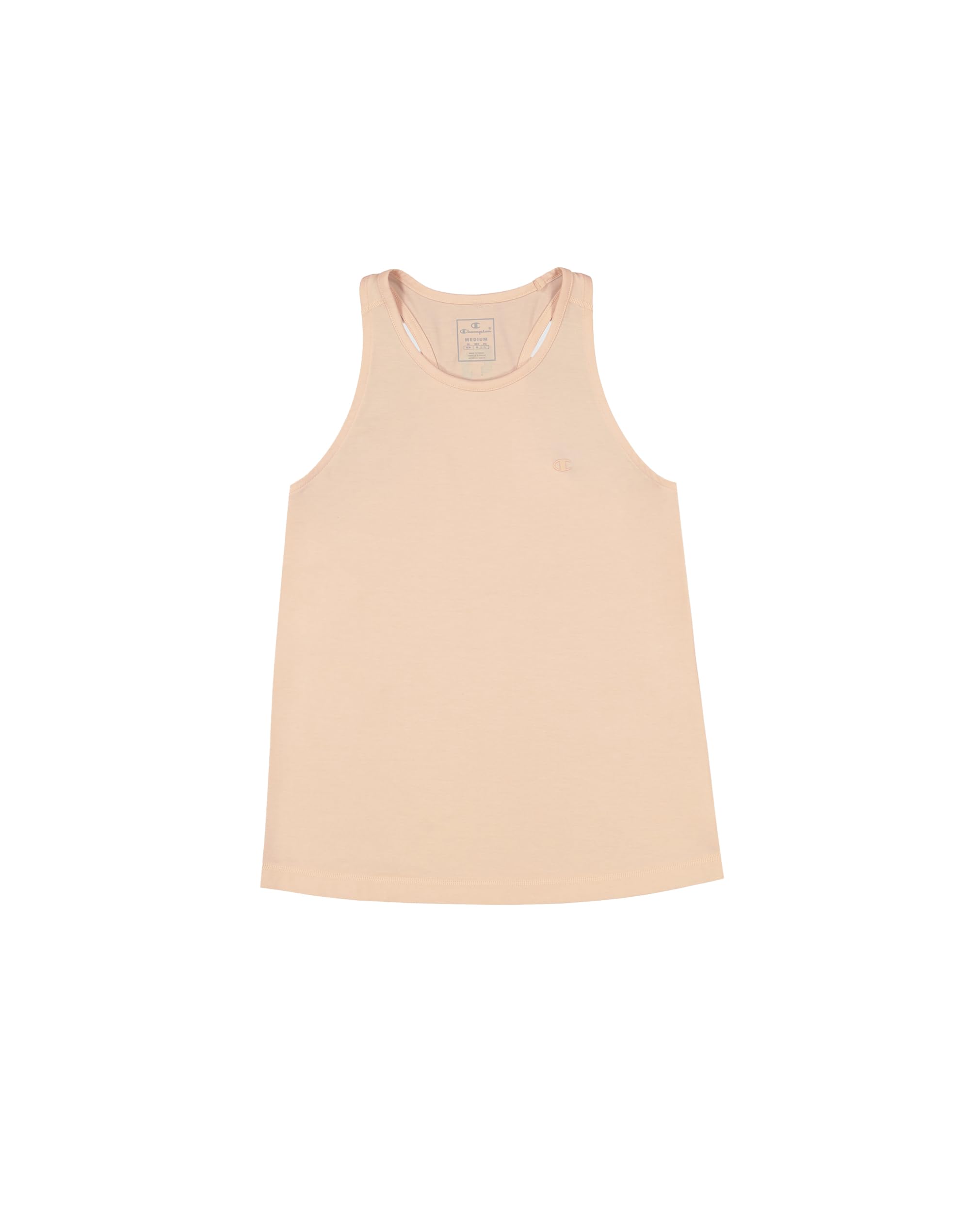 Champion Legacy C-tech W (117482) - Poly-tencel Jersey Vertical Back Logo Sl Crewneck Canotta Donna