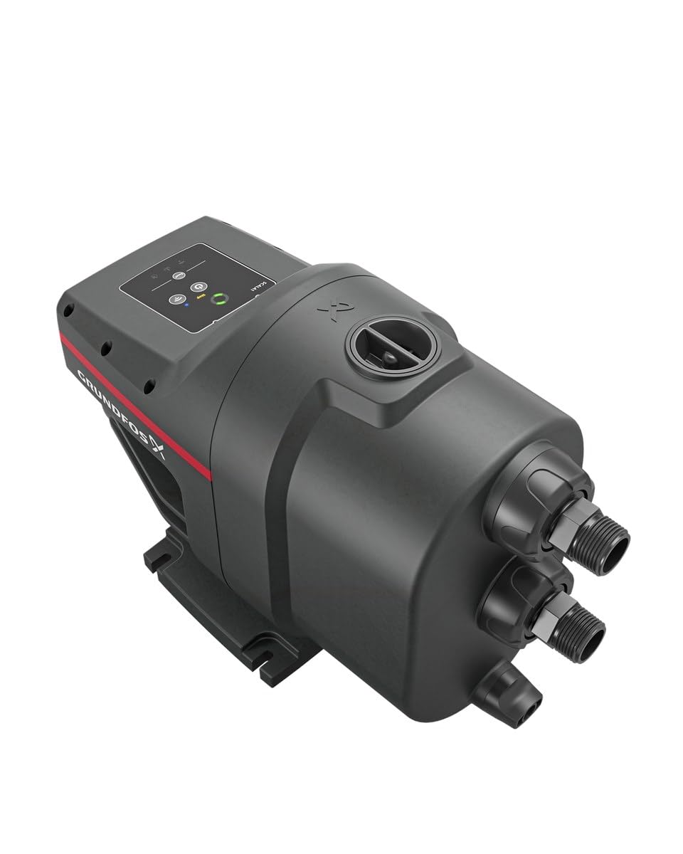 Grupo de presión compacto integral, modelo SCALA1 3-35 BVBP, caudal nominal 3,72 m³/h, 0.45kW, 3.27A, altura nominal 20 metros, 46,6 x 20,2 x 31,6 centímetros, color negro (referencia: 99530404)
