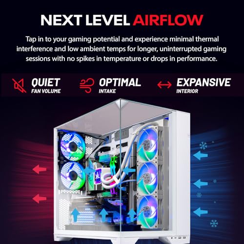 Skytech O11 Vision Gaming PC Desktop, Intel i9 14900K 3.2 GHz (5.7GHz Turbo), NVIDIA RTX 5080 16GB, 2TB Gen4 NVMe SSD, 32GB DDR5 RAM 6000 RGB, 850W Gold ATX 3 PSU, 360mm ARGB AIO, Wi-Fi, Win 11 - Image 6