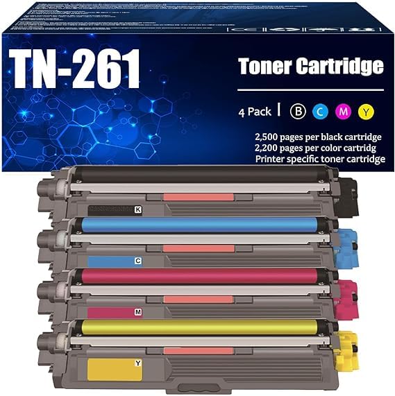 ASP Toner Cartridge for Brother HL 3140CW/3150CDW/3170CDW/MFC-9140CDN (Black, Cyan, Yellow, Magenta) - Pack of 4 (B01N9U3FXT) Amazon Price History, Amazon Price Tracker
