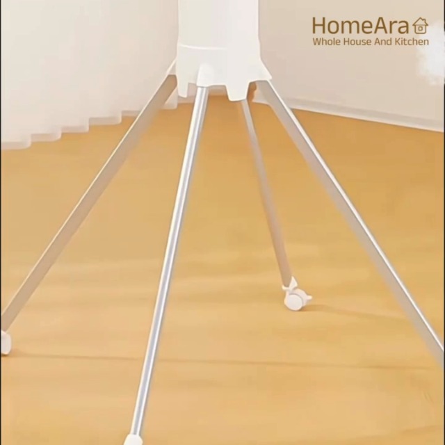 Watch Octopus Foldable Rotating Clothes Drying Rack with Wheels on ...