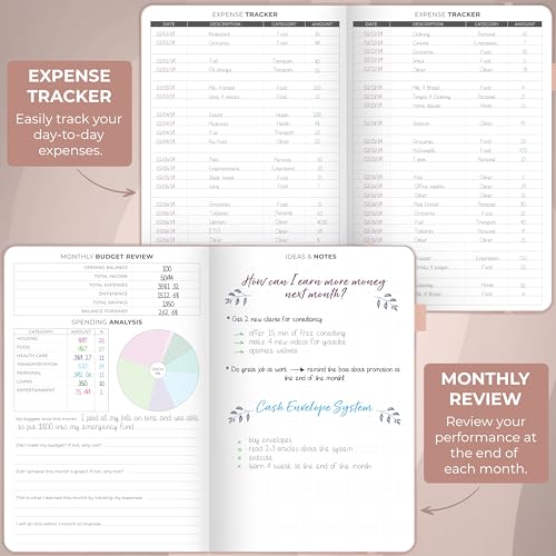 image for Clever Fox Budget Planner - Expense Tracker Notebook. Monthly Budgetin
