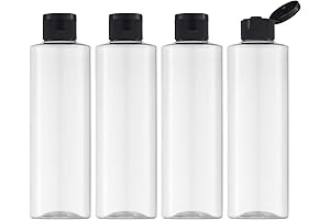 lisapack 8.3oz Travel Bottles with Flip Cap