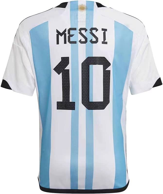 Buy Argentina Fan Uniforms，2022 Winning Commemorative Jersey 3 Stars