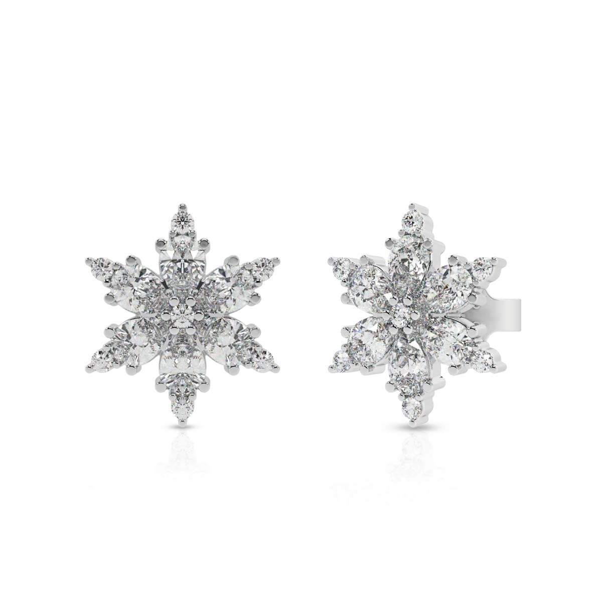 925 Sterling Silver Earrings for Women, Elegant Designer Stud & Drop Jewelry Collection-image-28