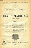  REVUE MABILLON, ARCHIVES DE LA FRANCE MONASTIQUE, 14e ANNEE, 2e SERIE, N° 16, OCT.-DEC. 1924 (Sommaire: Chanoine L. de Lacger. L’Abbaye Saint-Salvy d’Albi du VIe au XIIe siècle (suite). J. Régné. L’Abbaye de Mazan de 1123 à 1150. Chanoine A. Prévost...)