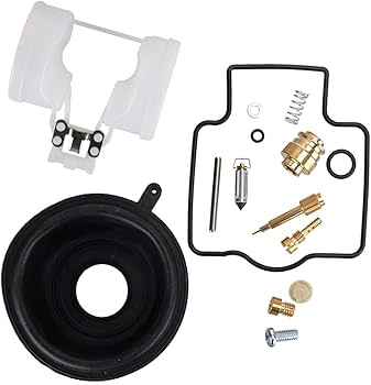 Amazon | 4セットキャブレター修理プランジャーダイアフラム