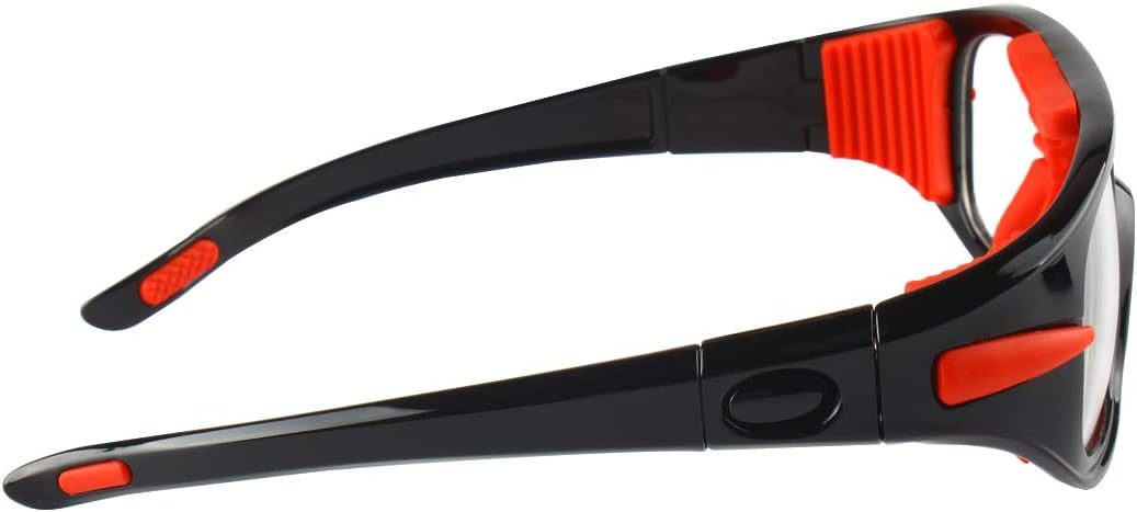 Andux Basketball Goggles Protective Safety Frame with Interchangeable Temples LQYJ-03