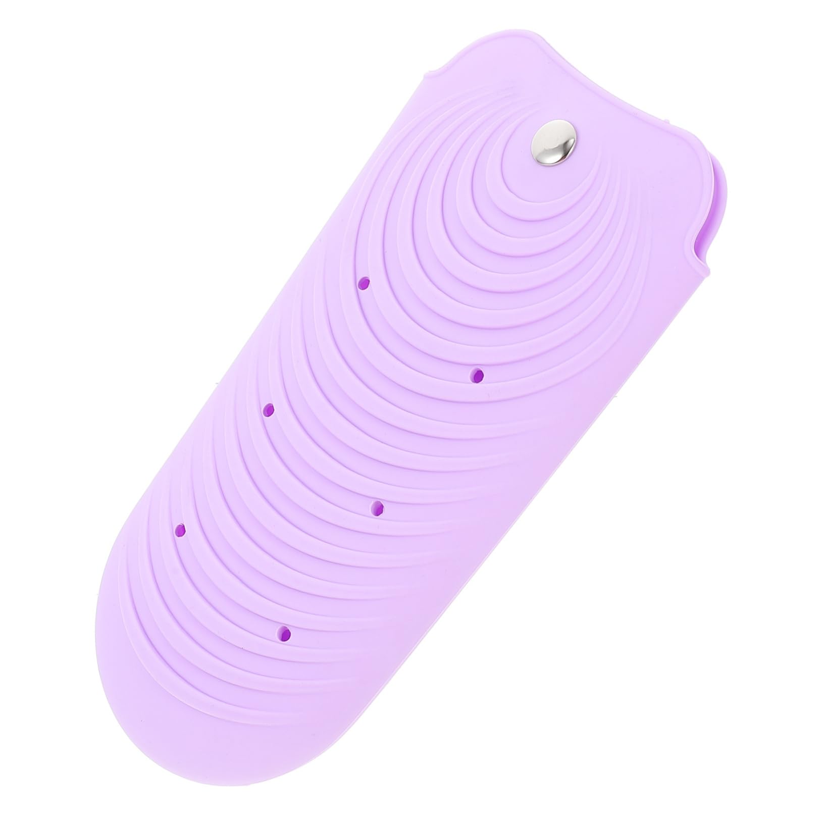 Bolsa De Silicona Pequeña Para Planchas y Rizadores Funda Aislante Térmica Antideslizante Para Viaje Protección De Herramientas De Peluquería Portátil Diseño Práctico y Seguro