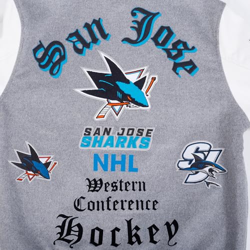 Image of Pro Standard Mens NHL Old English Varsity Jacket