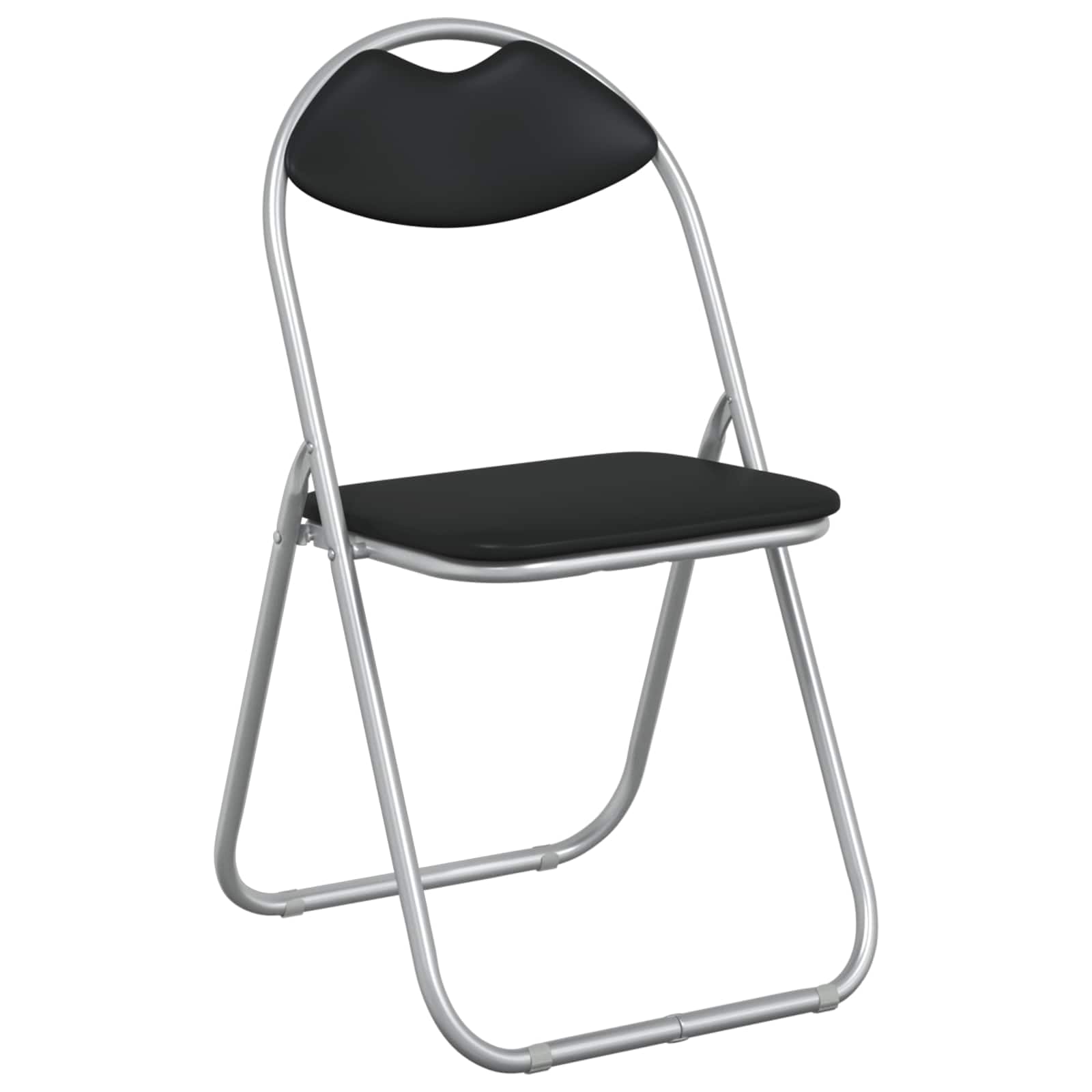 Juego de 8 sillas plegables, tapizadas, para comedor | Sillas plegables de cocina y comedor que ahorran espacio, con cómodo acolchado y estructura de acero resistente.
