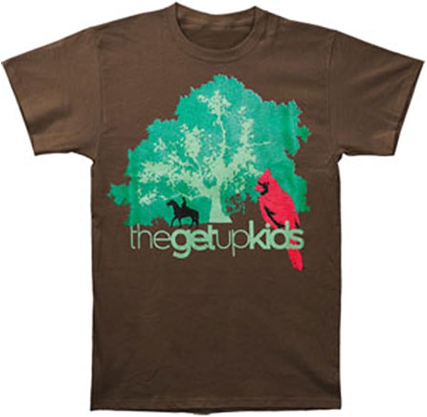 Get Up Kids Boys' Tree T-shirt Youth Medium Brown