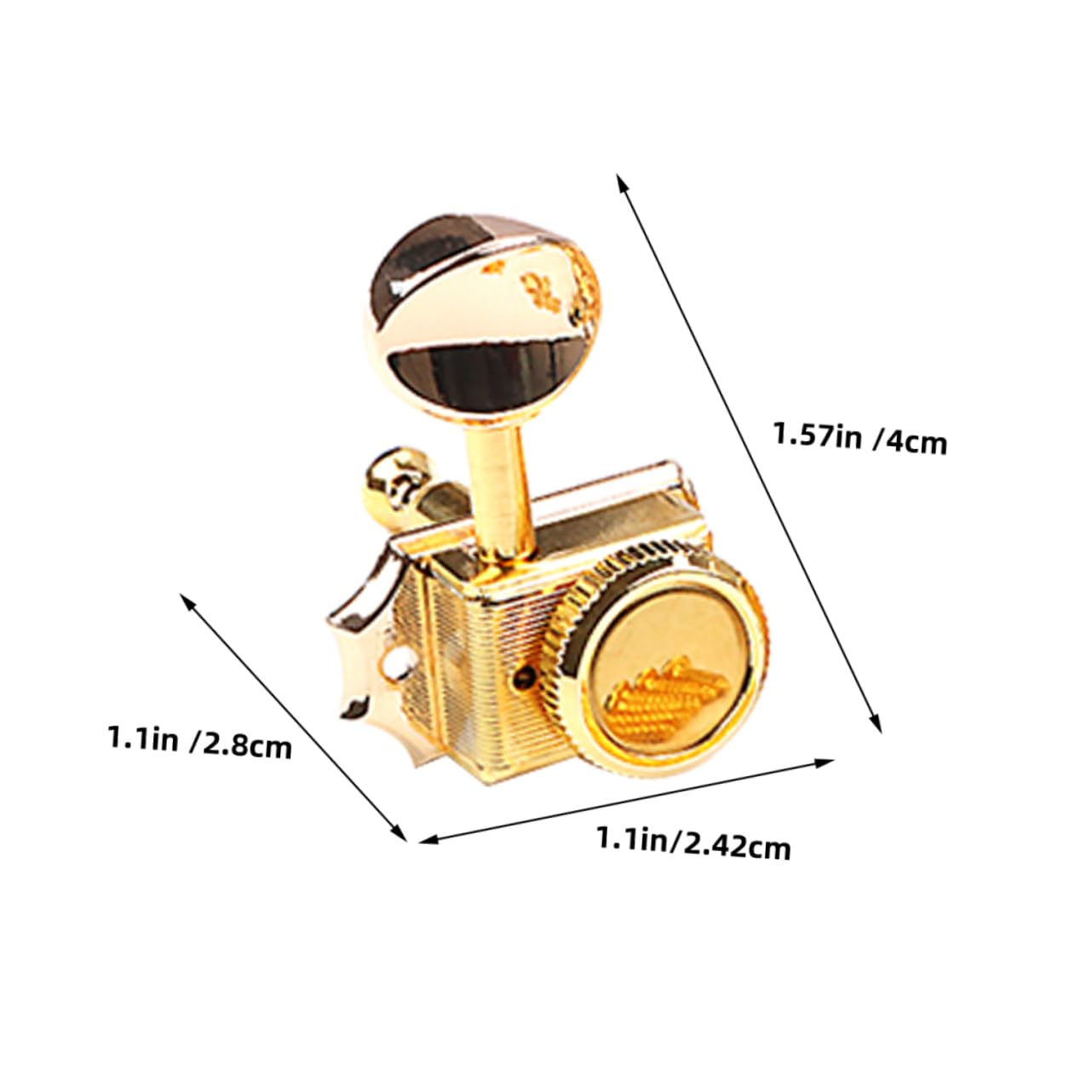 SUPVOX 6pcs Guitar Tuning Pegs Locking Guitar Pieces for Tuning High Precision Keys