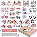 Set di 36 fermagli per capelli per bambine e bambine, fermagli per capelli, accessori per capelli, per bambine, bambini, compleanno, Natale, compleann