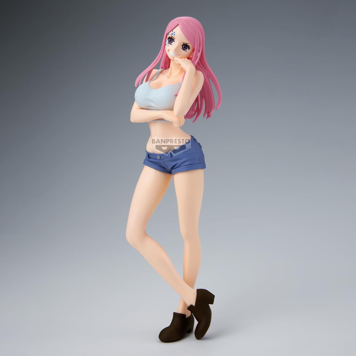 Banpresto Figurka akcji Jewelry Bonney II One Piece - Glitter & Glamours 22 cm - PZ71192P wielokolorowa - Figurka kolekcjonerska - Idealna dla fanów anime