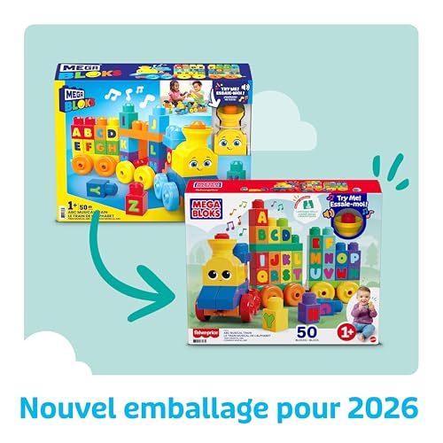 Le Train De 'alphabet Mega Bloks Le Jouet - vue 9