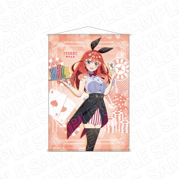 五等分の花嫁verカジノ タペストリー 6本セット Amazon | TVアニメ「五等分の花嫁∬」 B2タペストリー 五月 カジノ ver