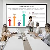 VEVOR Projektion Beamer Leinwand 254 cm HD 4K Outdoor Indoor Manuelle Projektor Screen Schnelles Klappbare Tragbare Filmleinwand 16: 9 für Heimkino, Camping und Freizeitveranstaltungen Schwarz - 8