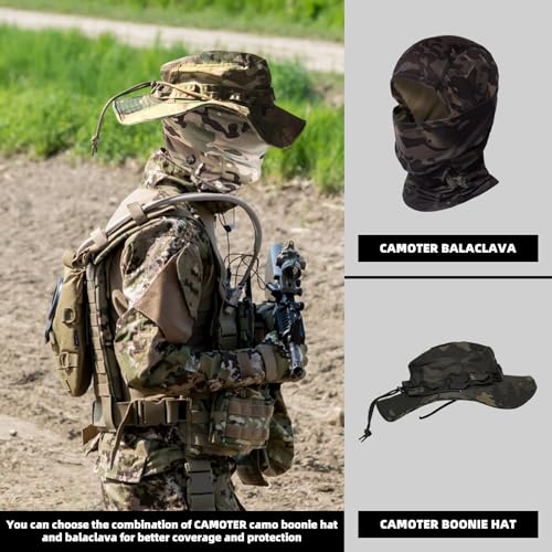 Image of Camo Balaclava Ski Face Mask UV Protector for Man and Women Hunting Fishing Motorcycle Windproof&Military Tactical