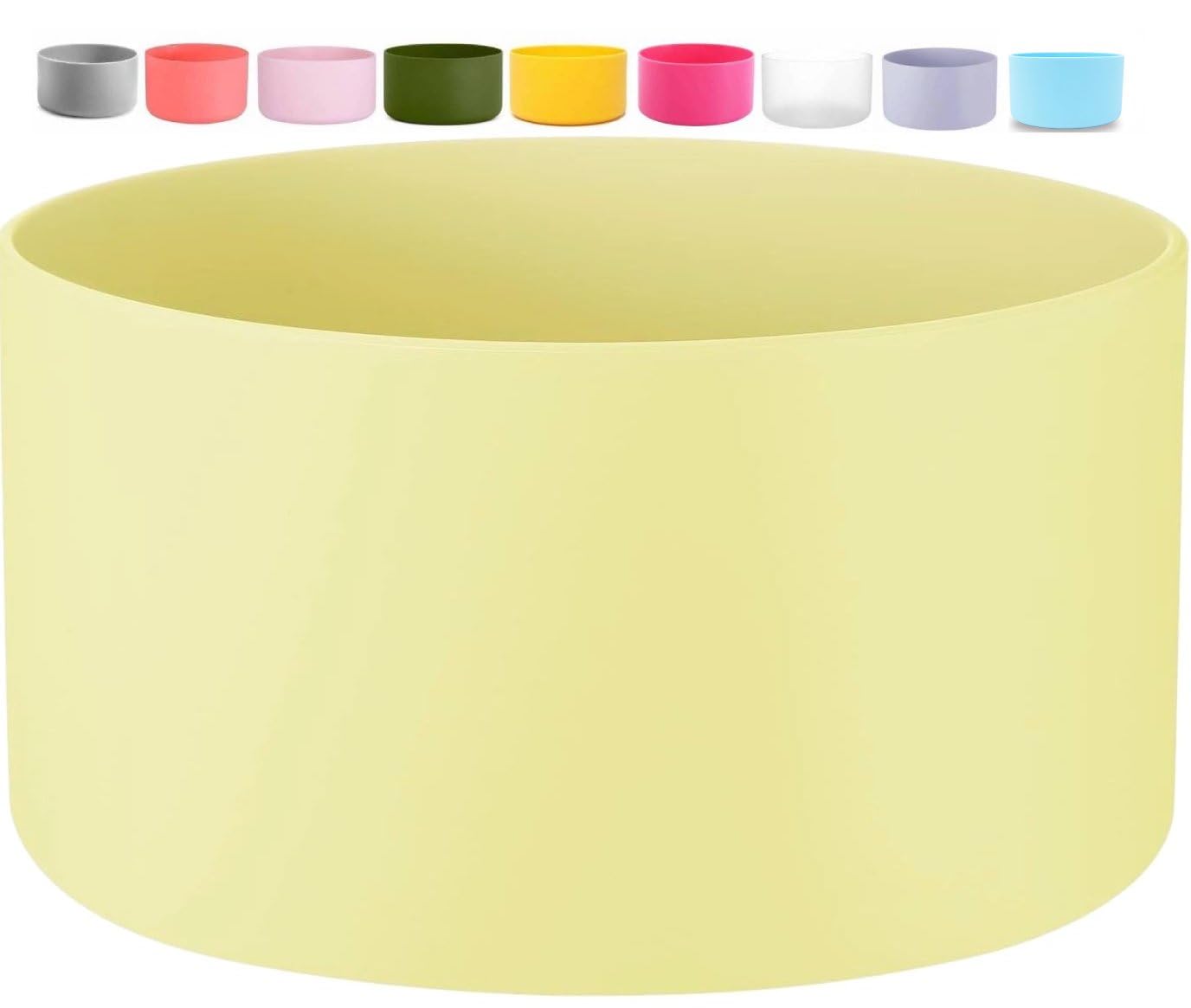 One MissionX Boot Sleeve Compatible with Hydro Flask Bottles & Travel Tumbler, Stanley Quencher Tumblers, Owala & SimpleModern Tumblers, Anti-Slip Bottom Protector 12-40oz