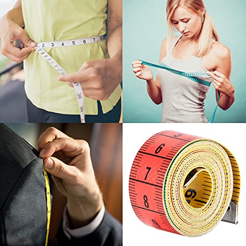Cinta métrica flexible set 2 para medir cuerpo y costura miniatura 4