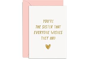 Old English Co. Birthday Card for Sister