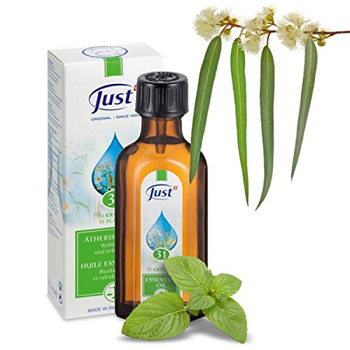 Original Swiss "Just" 31 Herbal Oil - Large Bottle - 75ml