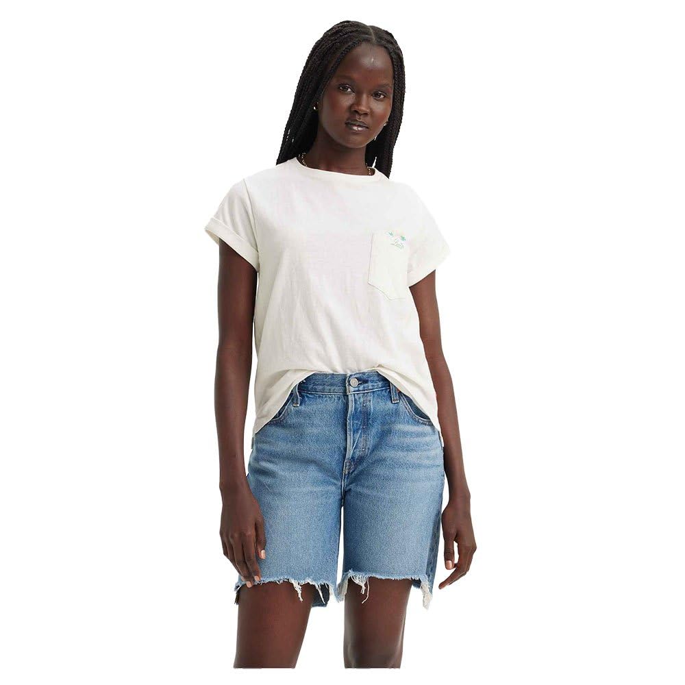 Levi's Gr Margot Pocket tee Blancos Whites Mujer