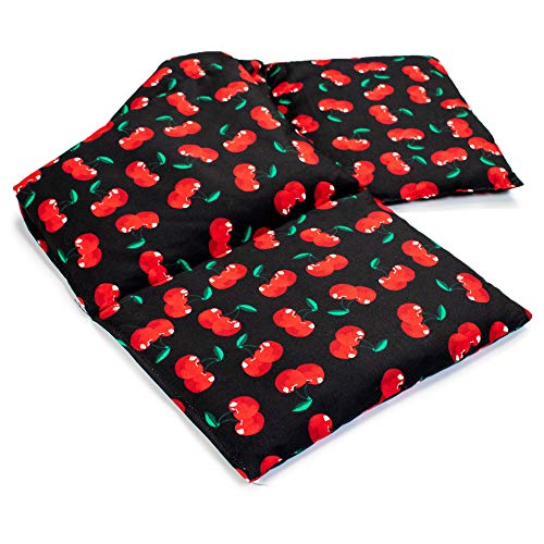 4-Kammer Kirschkernkissen 20x60cm groß - cherry-black - Wärmekissen & Kältekissen - Körnerkissen 4-Kammer Kirschkernkissen 20x60cm groß - cherry-black - Wärmekissen & Kältekissen - Körnerkissen