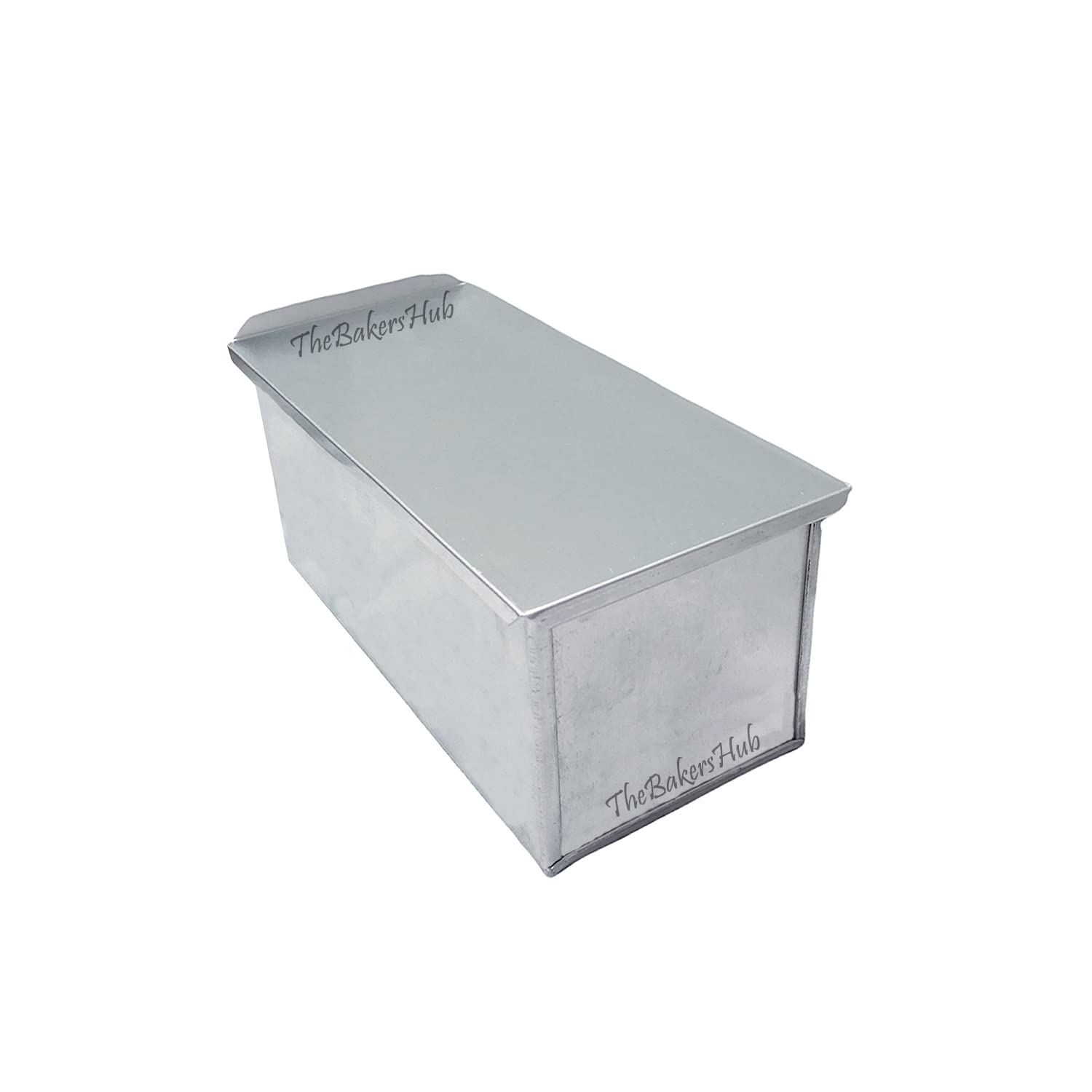 The bakers hub Bread Mould with Lid Loaf Tin Rectangle Plum Cake Big Size Stainless Steel 22 cm Microwave Oven Safe-image-15
