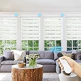 ☆【OPTIONEN für STIMMENKONTROLLE】Mit einem WiFi-Bridge oder USB-Transponder können die Rollos von Amazon Alexa oder Google Assistant über die Tuya-App sprachgesteuert werden; WiFi-Bridge kann max. 30 Rollos steuern