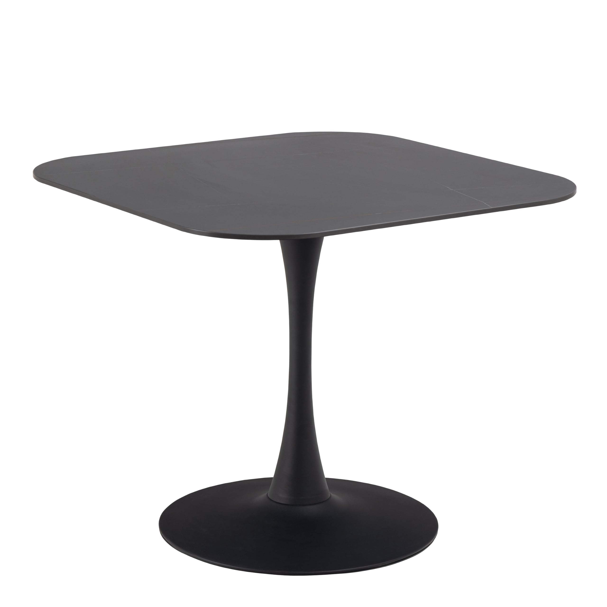 Furniture To Go | Malta, Black, Ceramic Square Dining Table