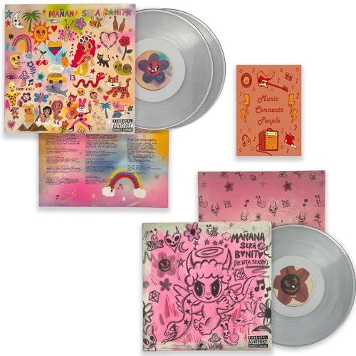Image of Karol G Complete Manana Sera Bonito Collection: Manana Sera Bonito Clear Bichota Season Clear Track including Bonus Art Card