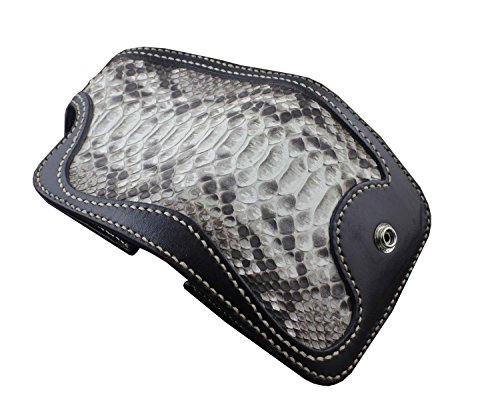 Handmade! Snake Skin Real Leather Wallet Short Vintage Biker Purse With Chain #TOP7