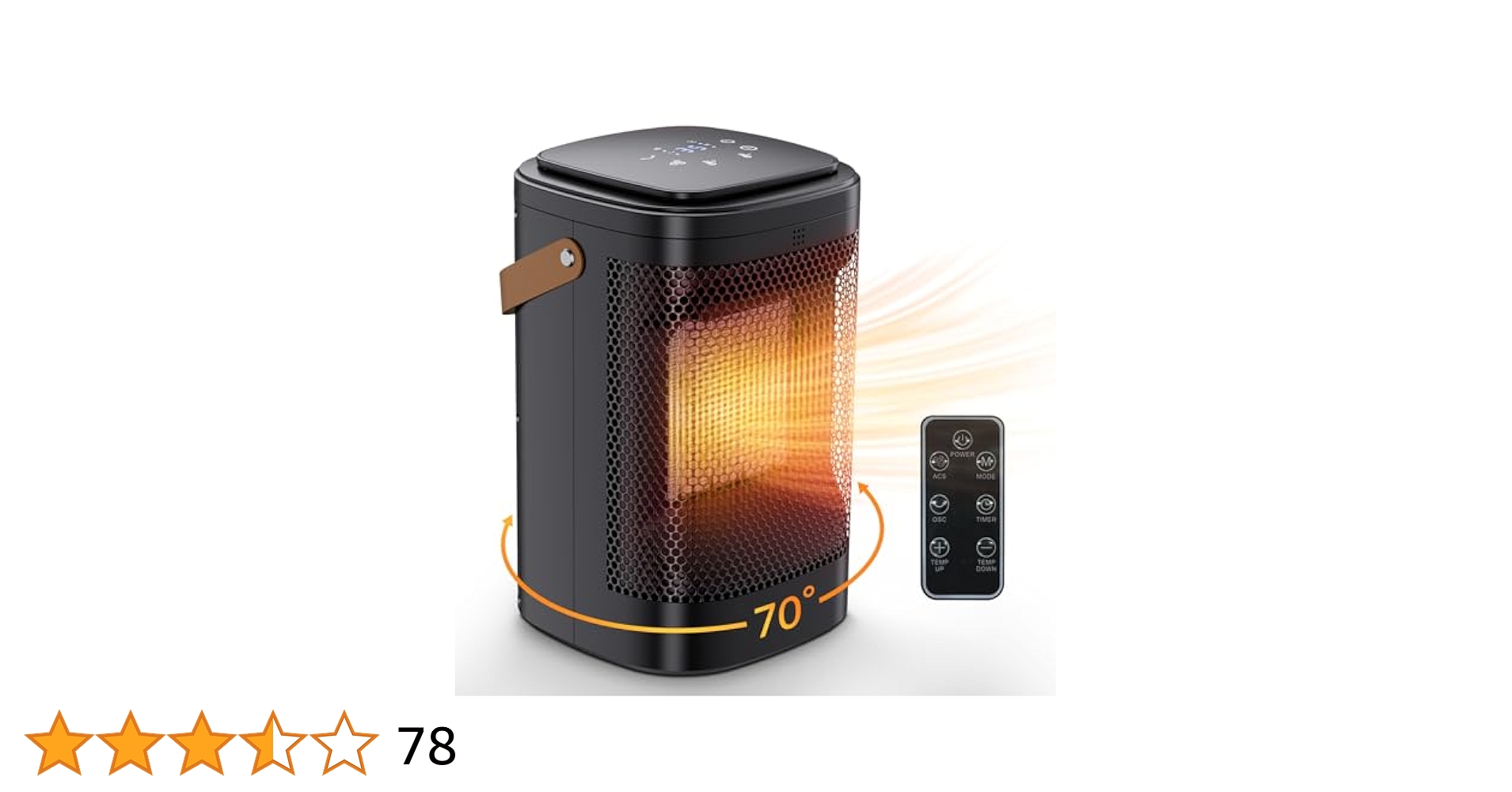 ❤️1品限り❤️セラミックヒーター 冷暖兼用 70°自動首振り 最大1900W 冷暖兼用セラミックヒーター」の人気商品一覧 | 安い商品を通販