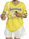 Baseball Jersey Shirts Baseball Shirt Women Quick-Dry Game Day Fan T-Shirt Funny Ballgame Graphic Short Sleeve Tee Tops