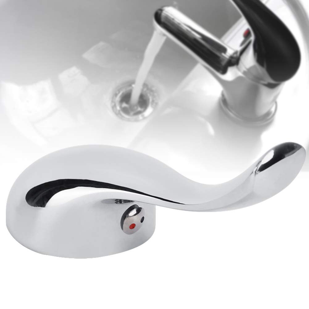 Ymiko Faucet for Bathroom Sink Zinc Alloy Bathroom Faucet Handle Sink Faucet Utility Sink Faucet with a zinc — view 2