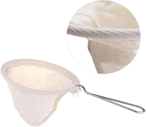 Miniatura 2 de DOITOOL Filtros de café reutilizables, paquete de 2 coladores de mango de acero para oficina en casa, sin desperdicios de papel